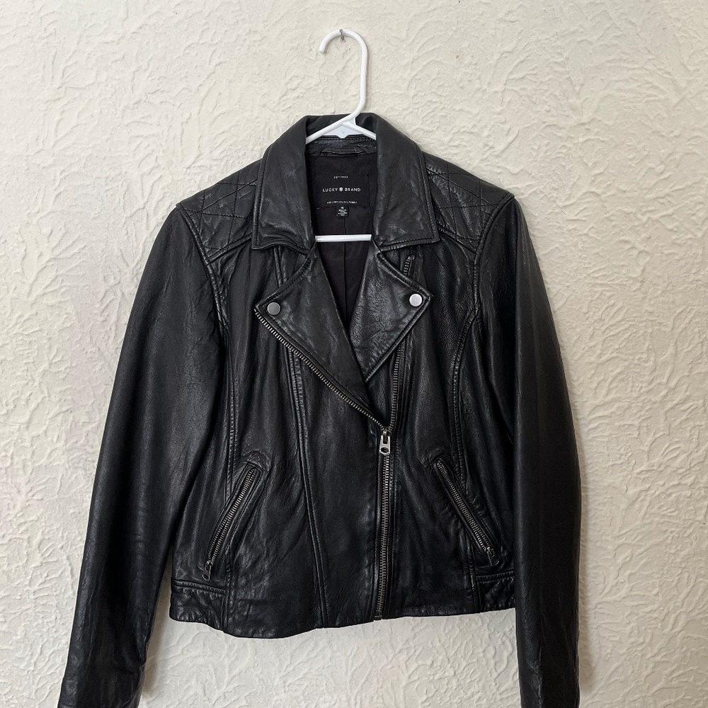 Lucky Brand Leather Jacket